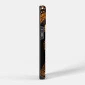 Tiger Agate Glitzer iPhone Mate Tough Case Hülle (Rechte Seite)