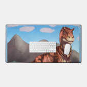 Tiger Allosaurus Schreibtischunterlage (Tastatur & Maus)