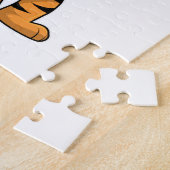 Tiger als Groom mit Jacket & Hut Puzzle (Seite)