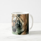 Tiger an der Bronx-Zoo-Tasse Kaffeetasse (VorderseiteRechts)