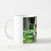 Tiger an der Bronx-Zoo-Tasse Kaffeetasse (Links)