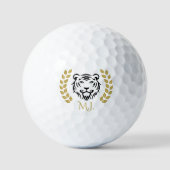 Tiger and Laurels Golfball (Vorderseite)