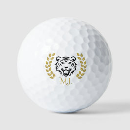 Tiger and Laurels Golfball