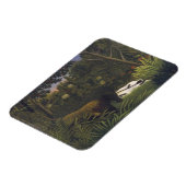 Tiger angreifen ein Pferd und einen schlafenden sc Magnet (Linke Seite)