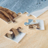 Tiger Animal Foto Snow Trendy Winter Mountains Puzzle (Seite)