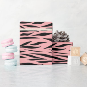 Tiger Animal Muster 16 . Geburtstag rosa Nahtlos Geschenkpapier