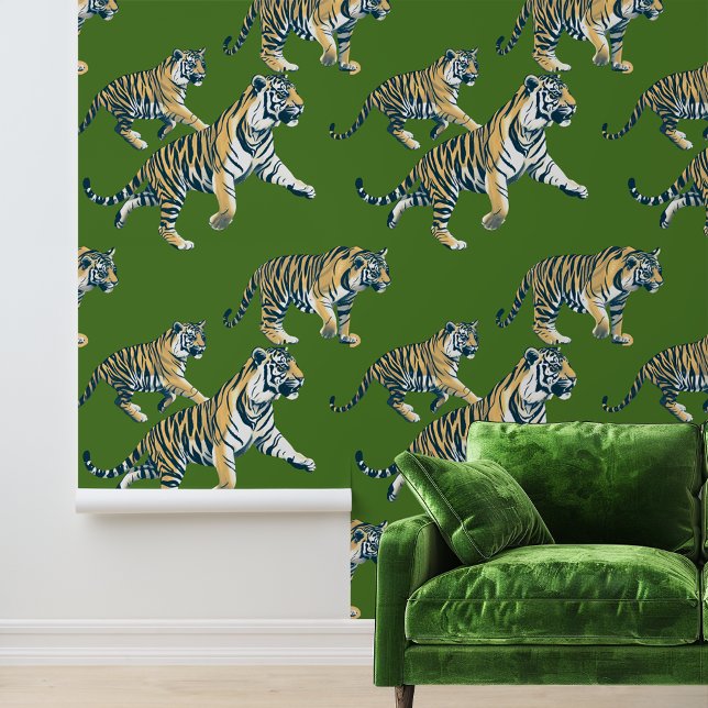 Tiger Animal Pattern Jungle Tapete (Von Creator hochgeladen)