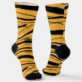 Tiger Animal Print Premium Crew Socks Socken (Gewinkelt)