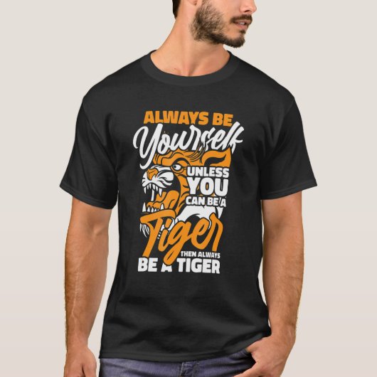 Tiger Animal Tigers T-Shirt (Vorderseite)