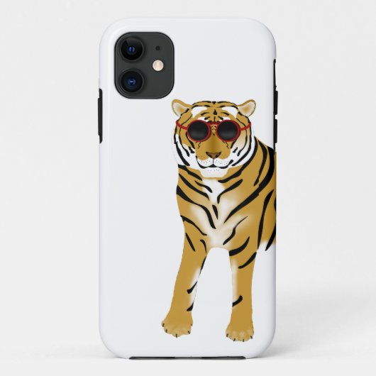 Tiger Apple iPhone 11 Hülle (Rückseite)