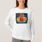 Tiger-Apple-Kiste LabelWatsonville, CA T-Shirt (Vorderseite)