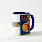Tiger Apples Tasse (VorderseiteRechts)