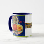 Tiger Apples Tasse (Vorderseite Links)