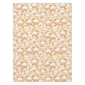 Tiger-Aquarell stellt Muster gegenüber Tischdecke (Vorderseite)