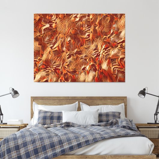 Tiger Army Leinwanddruck (Insitu (Schlafzimmer))