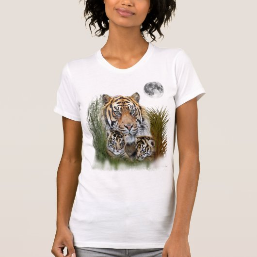 Tiger arnd Cubs T - Shirt (Vorderseite)