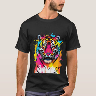 Tiger Art Bella+Leinwand T - Shirt