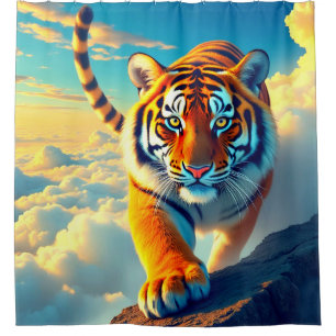 Tiger Art Duschvorhang