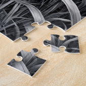 Tiger Art Farbe teilweise Schwarz-weiß Zeichnend Puzzle (Seite)