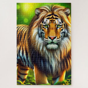 Tiger Art Puzzle