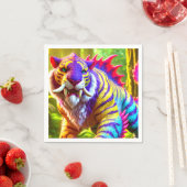 Tiger Art Serviette (Beispiel)