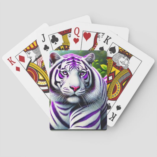 Tiger Art Spielkarten (Rückseite)