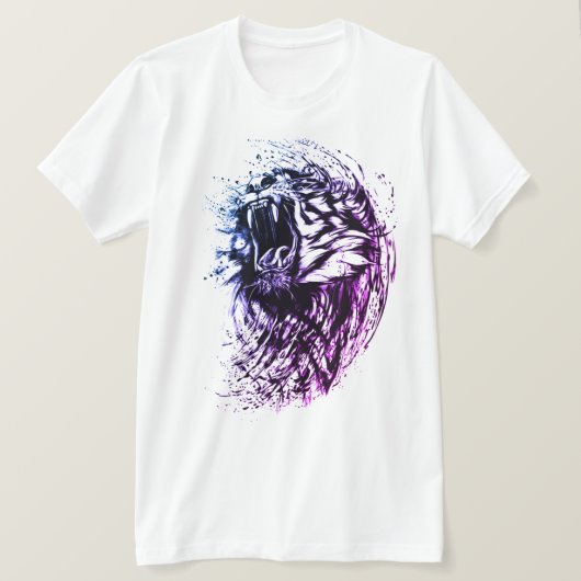 Tiger Art T-Shirt (Design vorne)