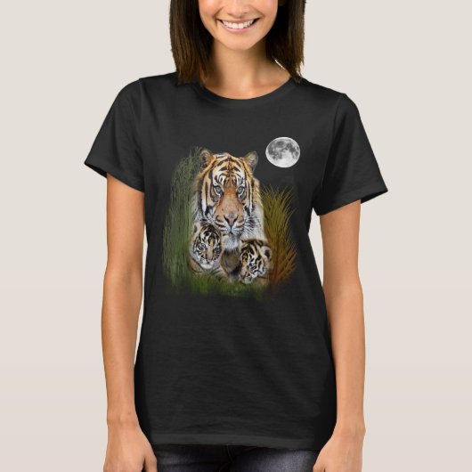 Tiger Art T - Shirt (Vorderseite)