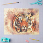 Tiger    ArtDecoupage Seidenpapier (Basteln)