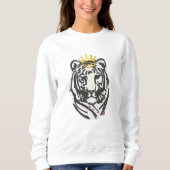 Tiger Artwork Sweatshirt (Vorderseite)