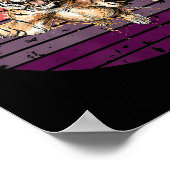 Tiger, Asien Tiger Umweltschutz, Tiger Poster (Ecke)
