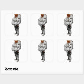 Tiger Astronaut Sticker (Blatt)
