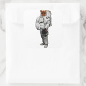 Tiger Astronaut Sticker (Tasche)