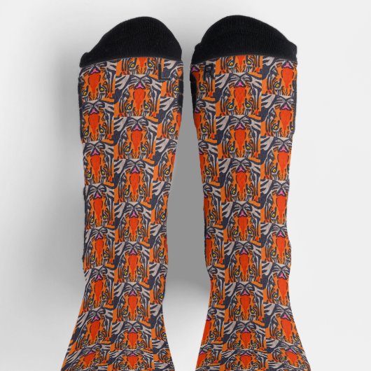 Tiger - Athletische Socken (Oben)