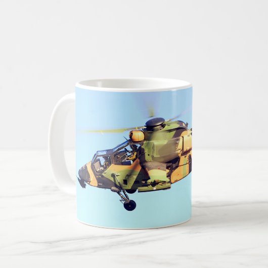 TIGER ATTACK HELICOPTER (Australien) Kaffeetasse (Vorderseite Links)
