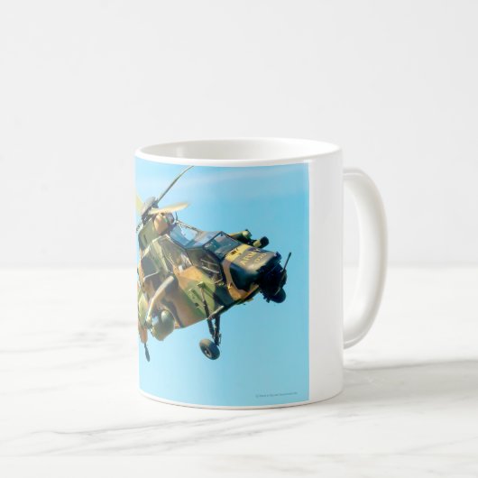 TIGER ATTACK HELICOPTER (Australien) Kaffeetasse (VorderseiteRechts)