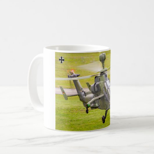 TIGER ATTACK HELICOPTER (Deutschland) Kaffeetasse (Vorderseite Links)