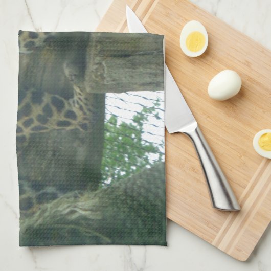 Tiger auf Bäumen, Wald, Natur, wild lebende Tiere Geschirrtuch (Viertel Falte)