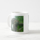 Tiger auf Bäumen, Wald, Natur, wild lebende Tiere Kaffeetasse (Vorderseite Links)