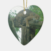 Tiger auf Bäumen, Wald, Natur, wild lebende Tiere Keramikornament (Links)