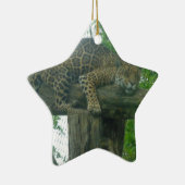 Tiger auf Bäumen, Wald, Natur, wild lebende Tiere Keramikornament (Rechts)