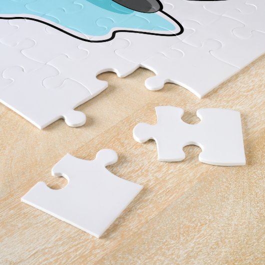 Tiger auf der Jagd Puzzle (Seite)