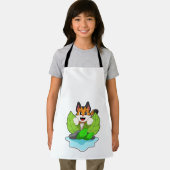 Tiger auf der Jagd Schürze (Insitu)