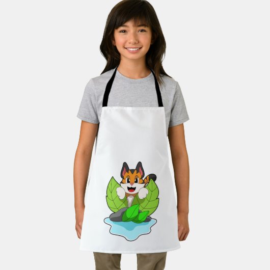 Tiger auf der Jagd Schürze (Insitu)