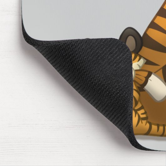 Tiger auf einem Mousepad (Ecke)