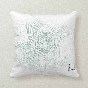 Tiger auf Kissen