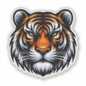 Tiger Aufkleber (Vorderseite)