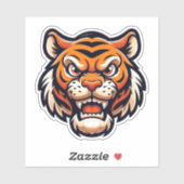 Tiger Aufkleber (Blatt)