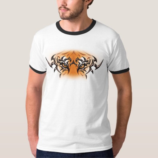 Tiger-Augen T-Shirt (Vorderseite)
