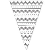 Tiger Baby Dusche Wimpelkette (Zweite Fahne)